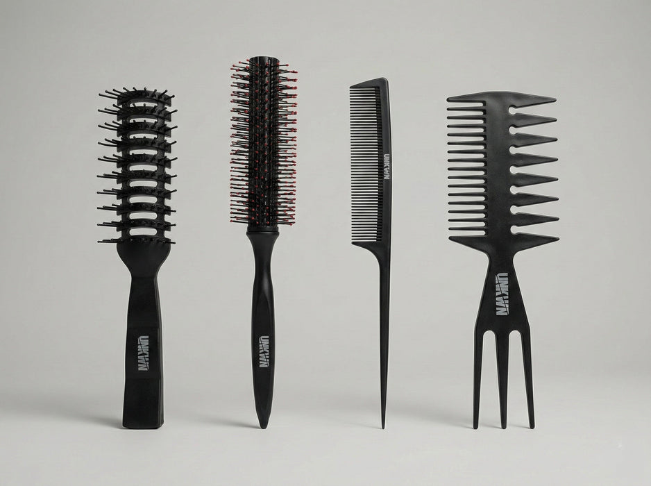 UNKWN Styling Combs and Brush Set