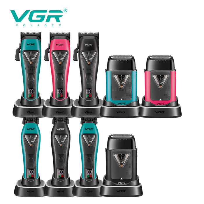 VGR V-035 S3 Professional Barber Combo 3-in-1