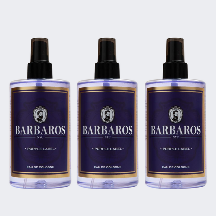 Barbaros Aftershave Cologne - PACK OF 3