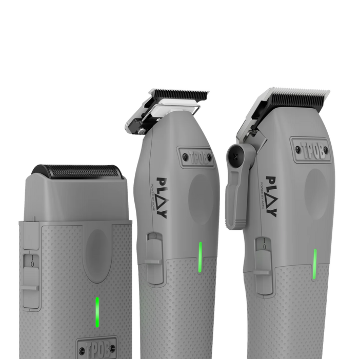 TPOB PLAY MINI Grey Clipper Bundle with Charging Stand