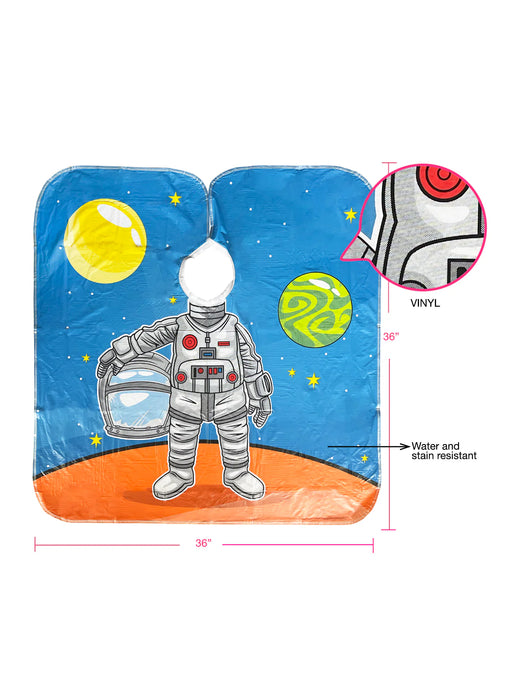 Astronaut & Princess Kids Shampoo Cape 2-Pack