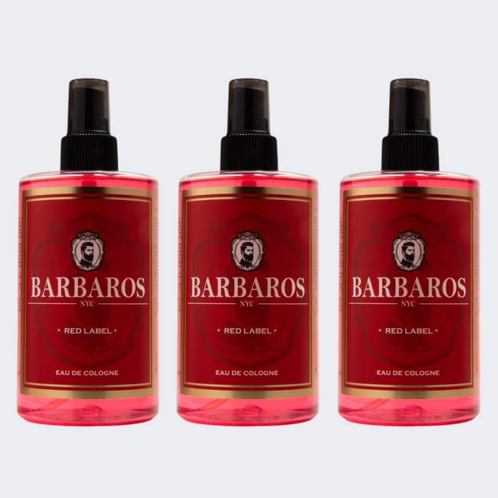 Barbaros Aftershave Cologne - PACK OF 3