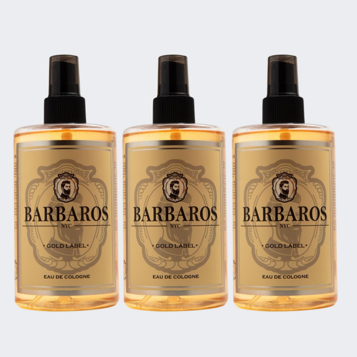 Barbaros Aftershave Cologne - PACK OF 3