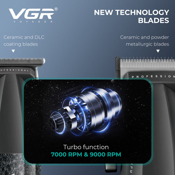 VGR V-640 S3 Professional Barber Combo 3-in-1