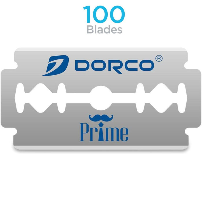 Dorco Prime Double Edge Razor Blades - 100ct