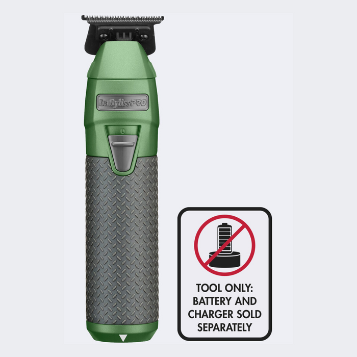 BaBylissPRO® FXONE™ Limited Edition Matte/Charcoal Green Trimmer LFX799GC