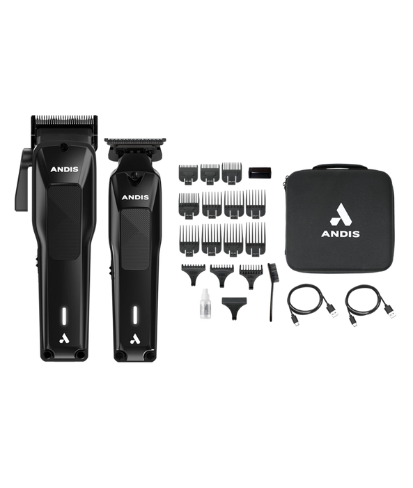 ANDIS Phenom® Clipper & Trimmer Combo - Black