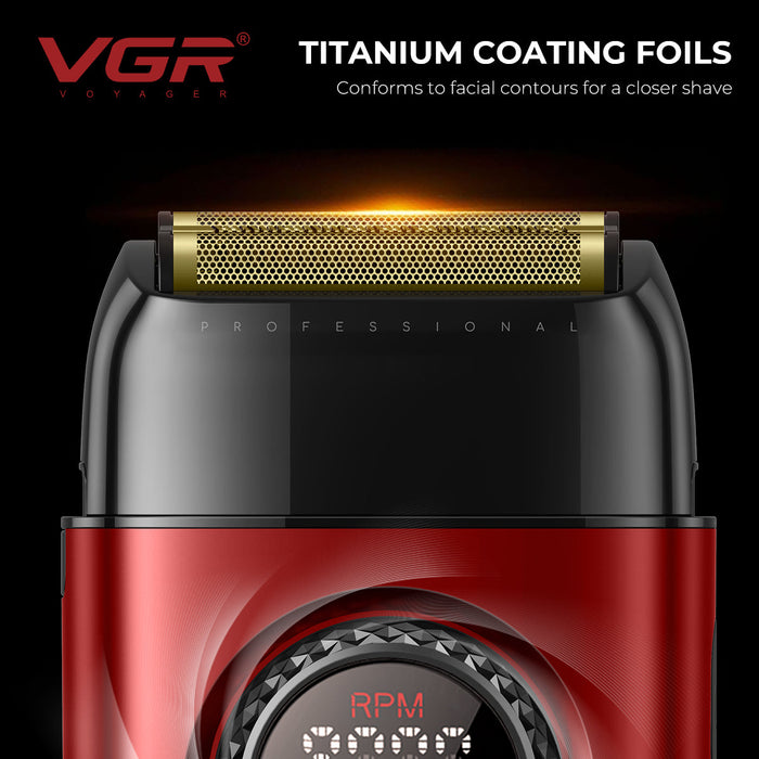 VGR V-Stepless Pro 3-in-1 Professional Barber Combo
