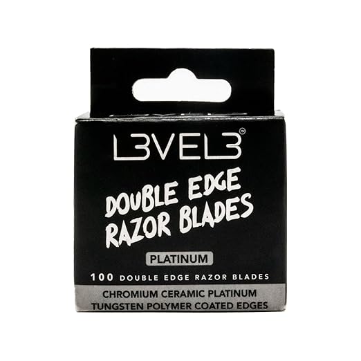L3VEL3 Double-Edge Razor Blades - 100ct