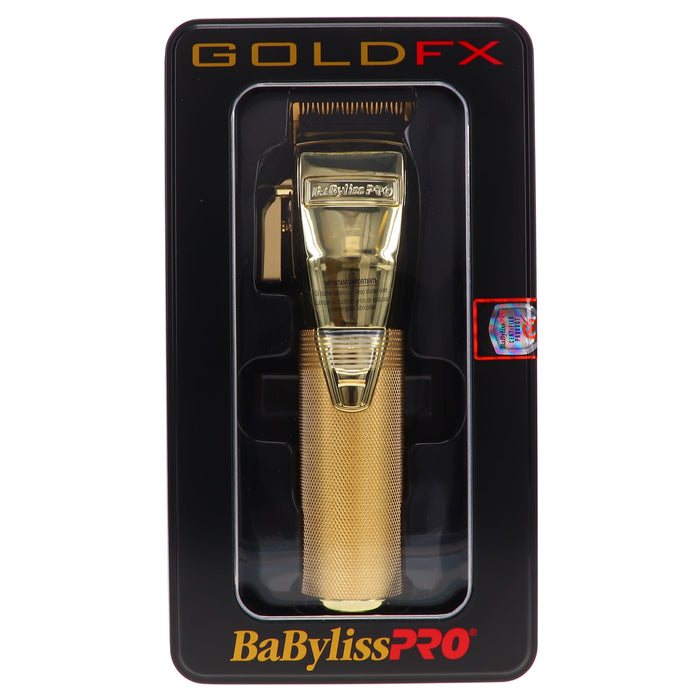 BaBylissPRO GoldFX Cordless Lithium Clipper FX870G