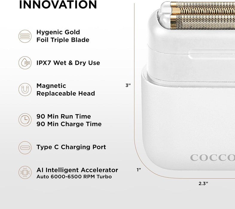 Cocco IMPACTO Micro Wet - Dry Shaver