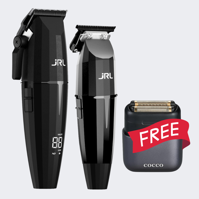 JRL Onyx Clipper and Trimmer Combo with FREE Cocco Impacto Shaver