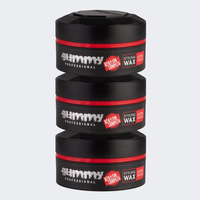 Gummy Styling Wax Ultra Hold 150 ml - PACK OF 3