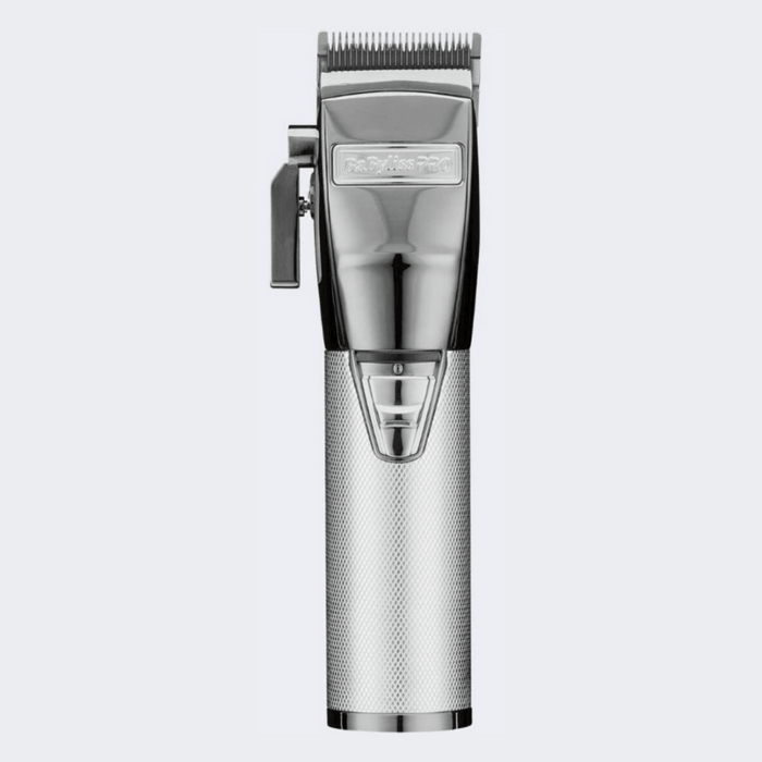 BaBylissPRO® SilverFX+ All-Metal Lithium Clipper FX870NS with FREE Charging Base