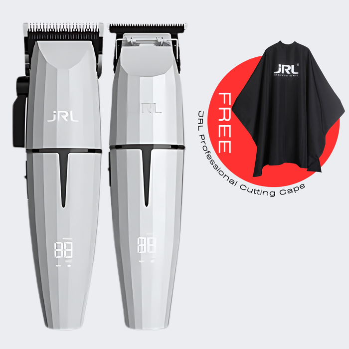 JRL Ghost Collection #1 - Clipper & Trimmer with Charging Base with FREE JRL Cape