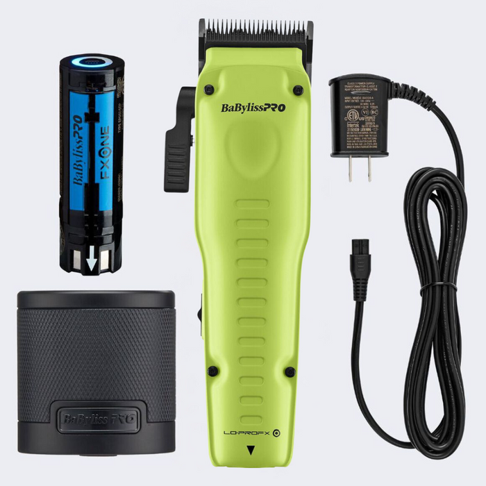 BaBylissPRO® FXONE™ Lo-ProFX Limited Edition Neon Yellow Clipper (FX829NYLT)