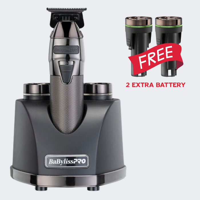 BaBylissPRO SNAPFX Trimmer with FREE 2 Replacement Batteries