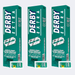 3 PACK Derby Extra Standard Double Edge Safety Razor Blades - 300 Blades