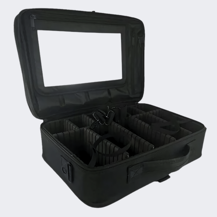 StyleCraft On-The-Go Barber/Stylist Tool Case w/ Mirror (SC328B)