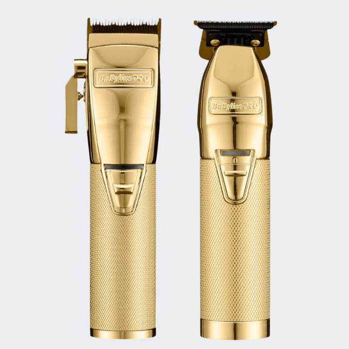 BaBylissPRO® RoseFX+ All-Metal Lithium Clipper & Outlining Trimmer Combo (FX870NG & FX787NG)