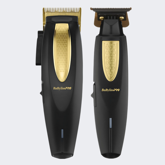 BaBylissPRO® LithiumFX+ Ergonomic Clipper and Trimmer COMBO (FX773N & FX673NS)