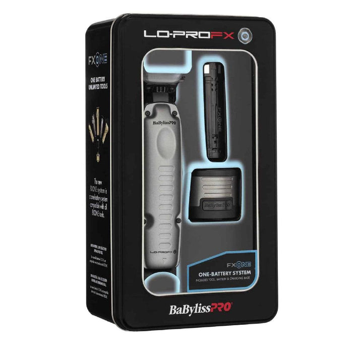 BaBylissPRO FXONE Lo-ProFX Limited Edition Matte Gray Clipper & Trimmer Combo – FX829MG & FX729MG