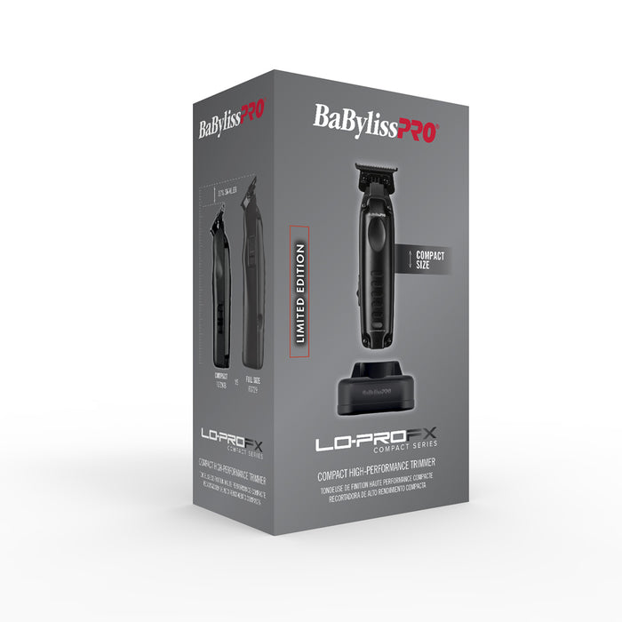 BaBylissPRO Compact LO-PRO Trimmer – Black (FX72MB)