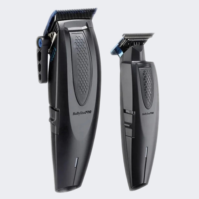 BaBylissPRO LithiumFX+ Matte Black Clipper & Trimmer Combo (FX73DUOCTMB)