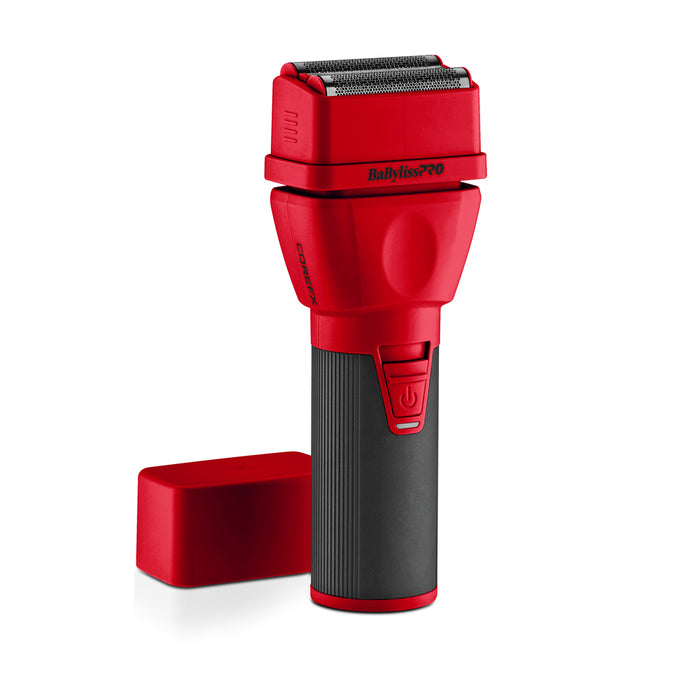 BaBylissPRO COREFX Red Clipper, Trimmer & Double-Foil Shaver Combo