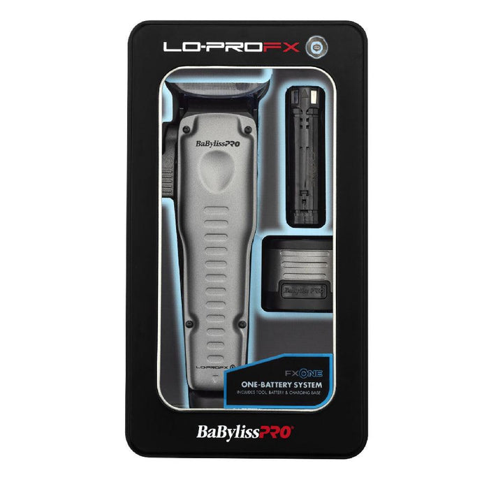 BaBylissPRO FXONE Lo-ProFX Limited Edition Matte Gray Clipper & Trimmer Combo – FX829MG & FX729MG