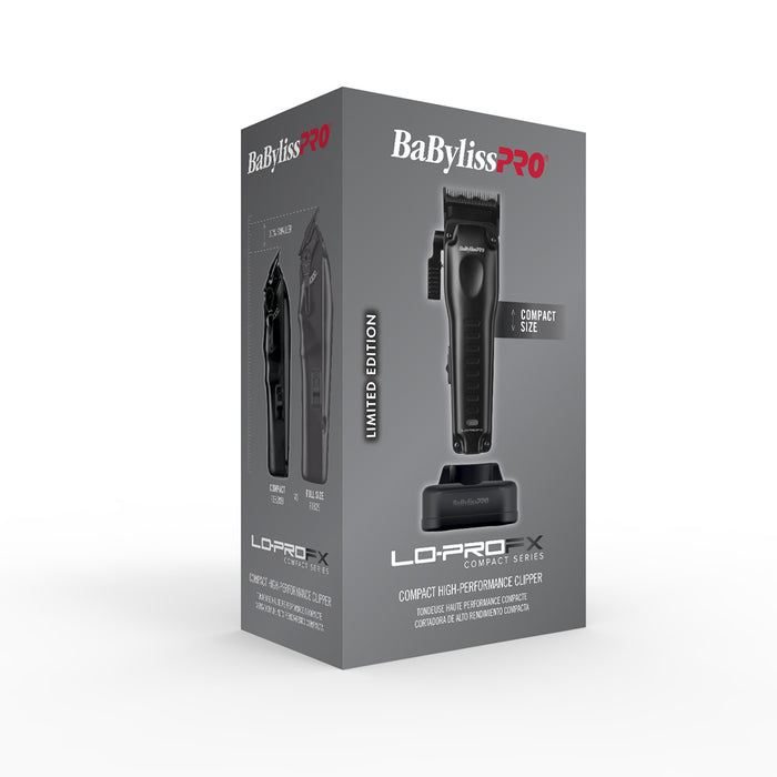 BaBylissPRO Compact LO-PRO Clipper – Black (FX82MB)