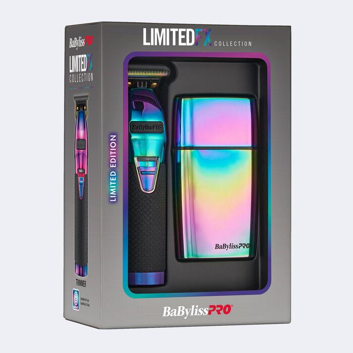 BaBylissPRO LimitedFX Iridescent Trimmer and Double-Foil Shaver #FXDUOFS2TRB