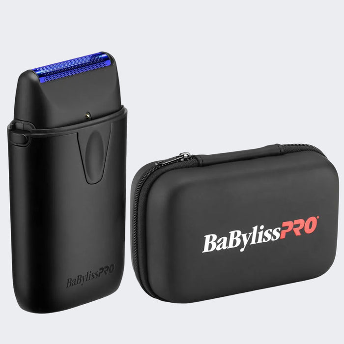 BaBylissPRO UV Single-Foil Matte Black Shaver (FXLFS1MB) with FREE Carrying Case