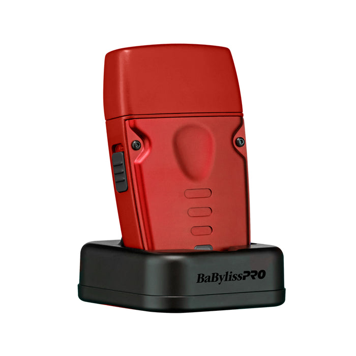 BaBylissPRO Compact LO-PRO Single Foil Shaver – Red (FXLPFS1RD)