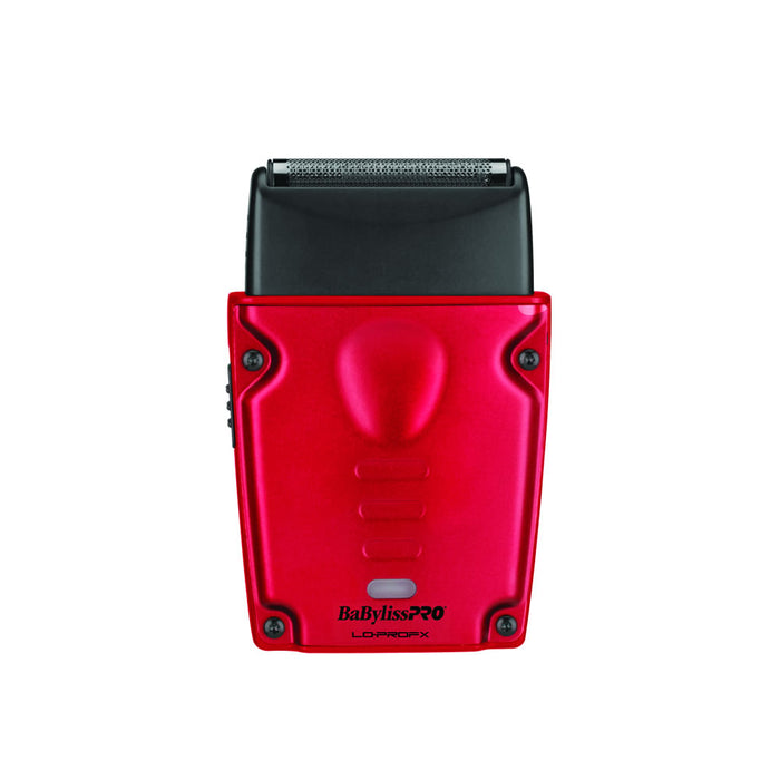 BaBylissPRO Compact LO-PRO Single Foil Shaver – Red (FXLPFS1RD)