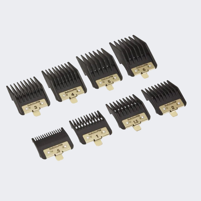 BaBylissPRO Premium 8-Piece Clipper Guard Comb Set (FXPCG)