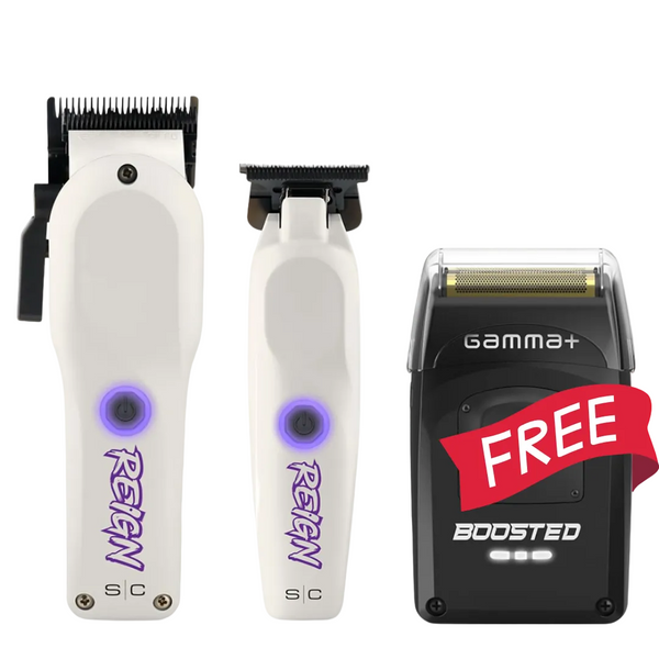 StyleCraft Reign Clipper & Trimmer Combo with FREE Boosted Shaver