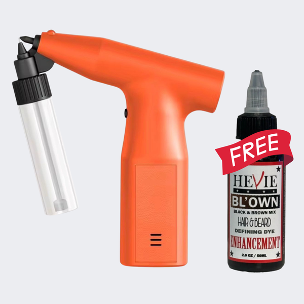 Certified Clippers Wireless Airbrush Spray Gun Kit No Clog with FREE Hevie Enhance Blown 2oz
