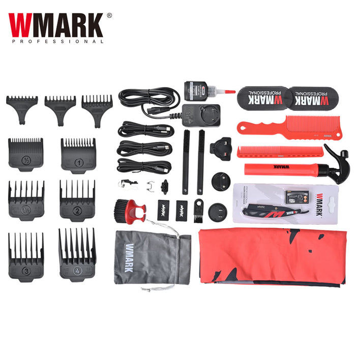 WMARK NG-X1KIT Vector Motor 3-Piece Barber Kit