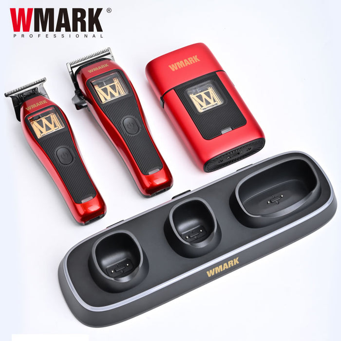 WMARK NG-X1KIT Vector Motor 3-Piece Barber Kit