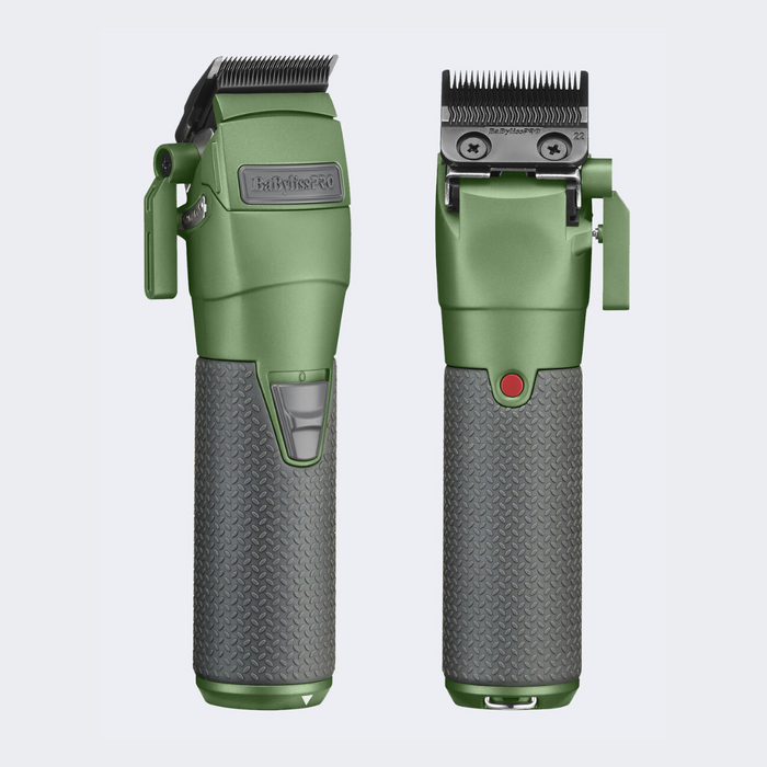 BaBylissPRO® FXONE™ Limited Edition Matte/Charcoal Green Clipper LFX899GC