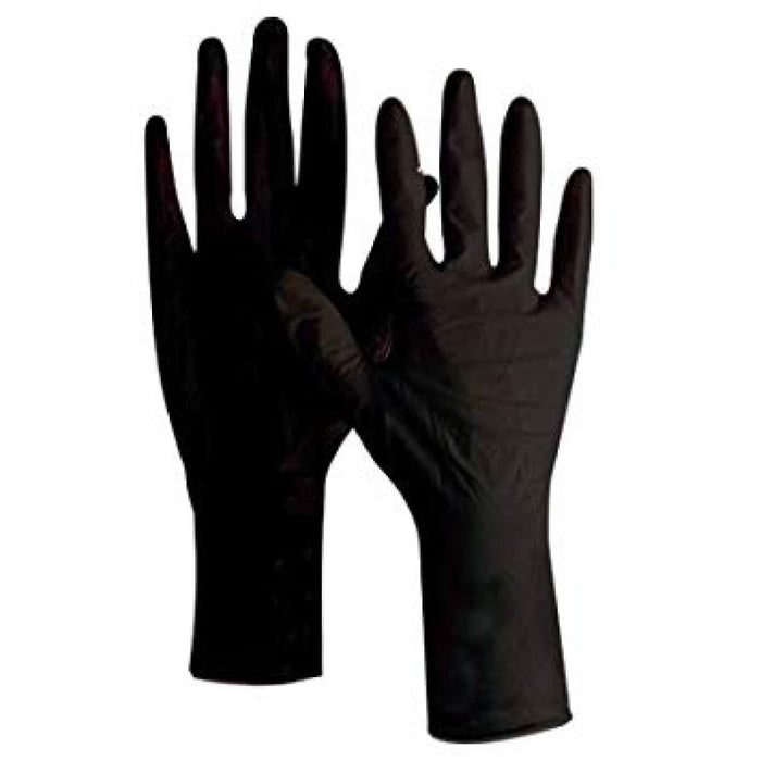 Product Club Jet Black Disposable Vinyl Gloves 90ct - Large