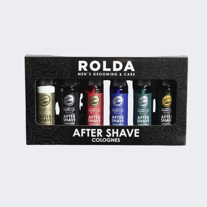 Rolda “R” Collection Aftershave Trial Kit – 6 Pack (2oz Each)