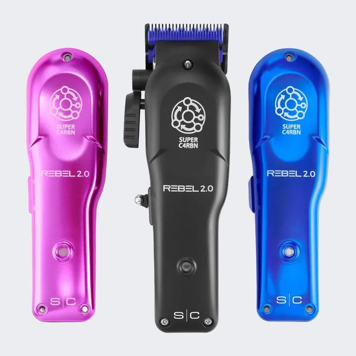 StyleCraft Rebel 2.0 Clipper, Instinct Metal Trimmer & Instinct Metal Foil Shaver Pink Combo