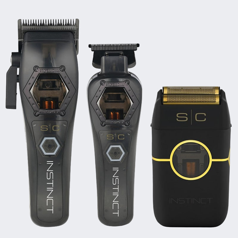 StyleCraft Metal Instinct Collection – Clipper, Trimmer & Shaver