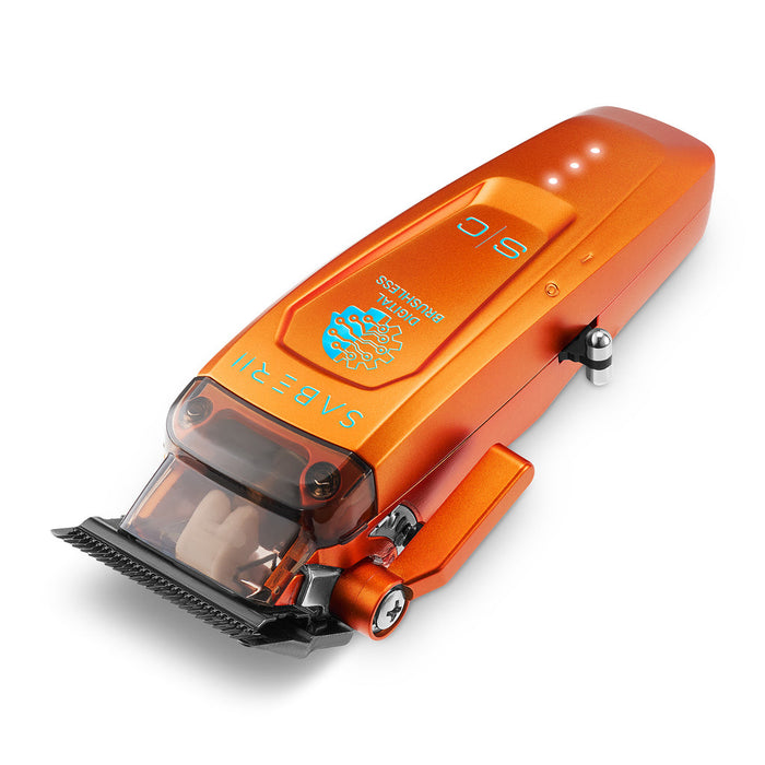 StyleCraft Saber 2 Cordless Digital Brushless Motor Clipper - Orange SC617O