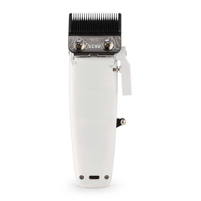 StyleCraft Saber II Cordless Digital Brushless Motor Clipper – White (SC619)