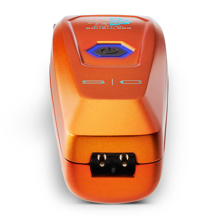 StyleCraft Saber Cordless Digital Brushless Motor Trimmer – Orange (SC421O)