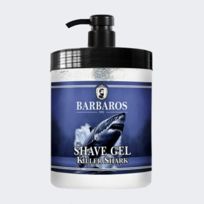 Barbaros Killer Shark Shave Gel 1000ml (33.8 fl.oz)