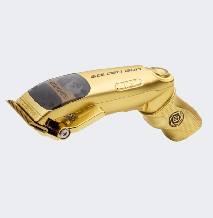 Gamma+ Golden Gun - Professional Clipper with 9V Magnetic Microchipped Motor